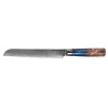 Lifespace Premium 7 5" Bread Knife with Resin Handle & Full Tang Damascus Blade Photo