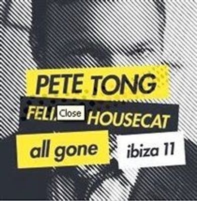 Photo of Defected Records Pete Tong & Felix Housecat All Gone Ibiza '11