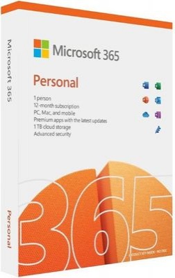 Photo of Microsoft Micosoft 365 Personal Software - 1 Year Licence - 1 User
