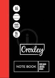 Photo of Croxley JD355 A6 Hardcover Note Books - Feint Ruled - Feint Line & Margin