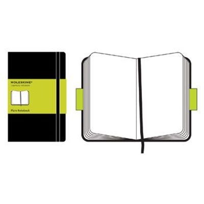Photo of Moleskine Plain Notebook - 9x14cm - Hard Cover - 192 pages - Black