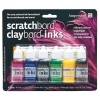 Ampersand Scratchbord Ink Set - 6 Colours Photo