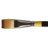 Daler Rowney System 3 - Acrylic Brush - Sy21 Sh Long Flat - 1" Photo