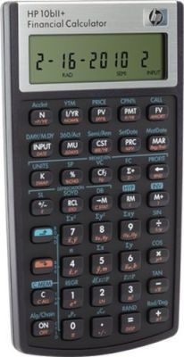 Photo of HP 10bII Algebraic Financial Calculator
