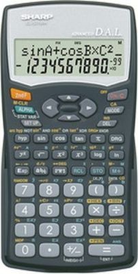 Photo of Sharp EL-531 WH-BBK Scientific School Calculator