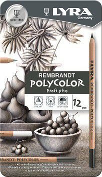Photo of Lyra Rembrandt Polycolor Colour Pencils - Grey Tones