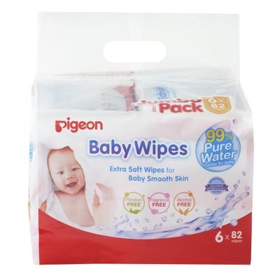 Photo of Pigeon Baby Wipes with 100% Water