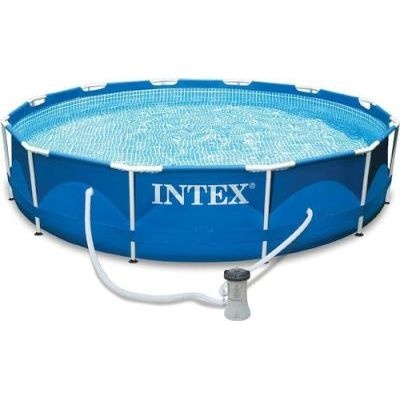 Photo of Intex Metal Frame Pool - Including Pump