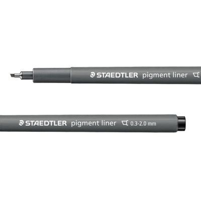 Photo of Staedtler Pigment Liner Pen Chisel Tip