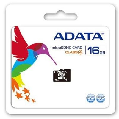 Photo of Adata MicroSDHC Memory Card with Adapter