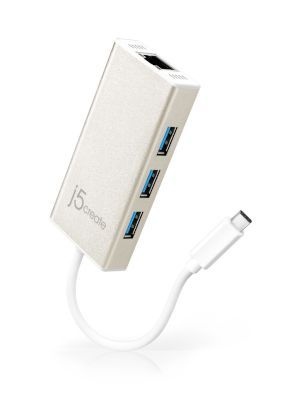 Photo of J5 Create C471 USB Type-C to Gigabit Ethernet & USB Type-A Adapter
