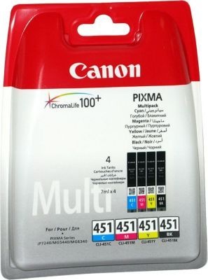 Photo of Canon CLI-451 Ink Cartridge Multipack