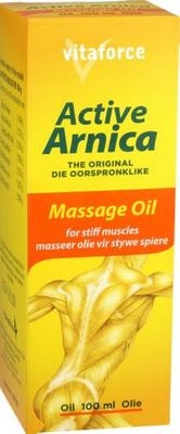 Photo of Vitaforce Active Arnica Massage Oil for Stiff Muscles