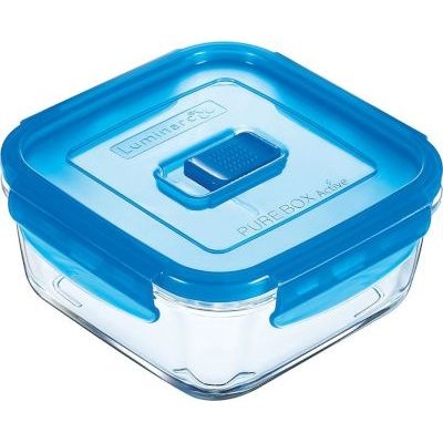 Photo of Luminarc Pure Box Active Square Glass Food Keeper 380ml