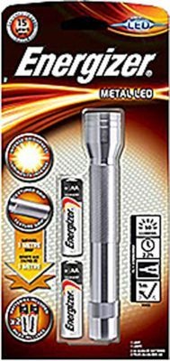 Photo of Energizer 2AA Metal LED Flashlight incl. 2x AA