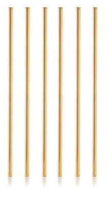 Photo of Gin Tribe Gift Tribe Collective Gold Stainless Steel Straws