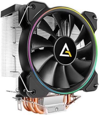 Photo of Antec A400 RGB Processor Cooler 12 cm Black Copper Metallic