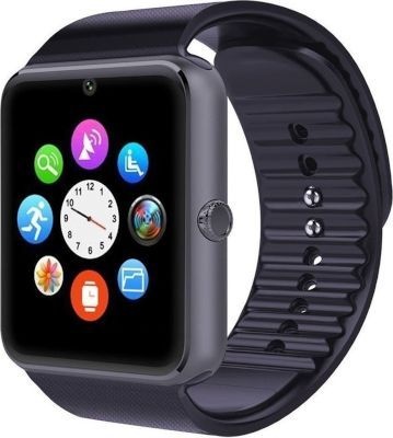 GT08 Smart Watch with Camera Black