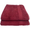 Bunty 's Plush 450 Bath Sheet Bottle Maroon 090x150cms 450GSM Photo