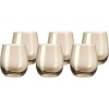 Leonardo Drinking Glass Tumbler Chestnut Brown SORA Set of 6 Photo