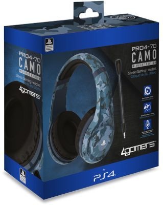 Photo of 4Gamers PRO4-70 Stereo Over-Ear Gaming Headphones for PS4 - Camo Edition