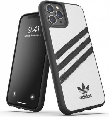 Photo of Adidas 36280 mobile phone case 14.7 cm Cover Black White 3-Stripes Snap Case for iPhone 11 Pro