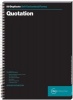 Rbe Inc RBE A4 Quotation Duplicate Spiral Bound Book Photo