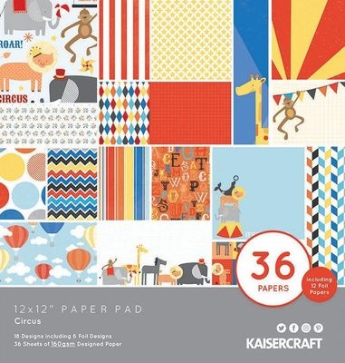 Photo of Kaisercraft Paper Pad Circus
