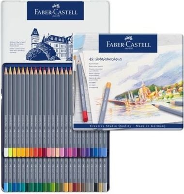 Photo of Faber Castell Faber-Castell Goldfaber Aqua Colour Pencils