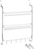 WENKO Door Hanging Rack with 2 Compartments and 6 Hooks Photo