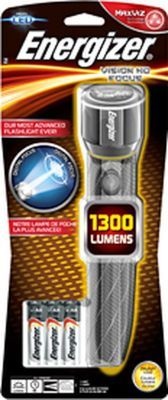 Photo of Energizer Vision HD Focus Metal Light 1300 lumens including 6x AA