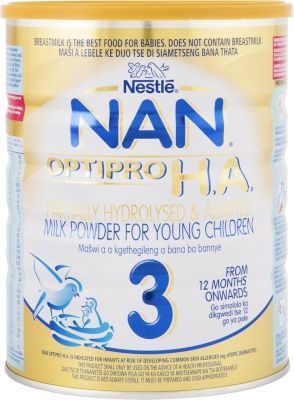 Photo of Nestle Nan Optipro H.A. 3 - Partially Hydrolysed and Adapted Milk Powder for Young Children