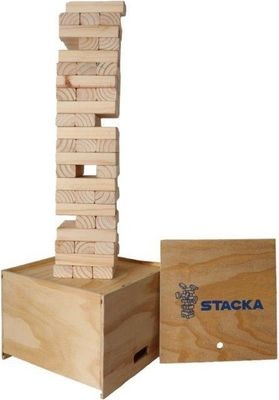 Photo of Double Dot GIANT Stacka Inspired by Jenga Tumbling Tower game