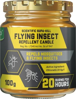 Photo of Efekto Supa-Kill Flying Insect Repellent Candle - Citronella