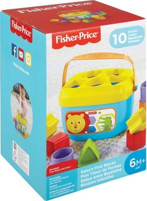 Photo of Fisher Price Fisher-Price Baby's First Blocks Set Shape-Sorting Toy