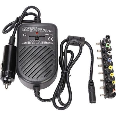 Photo of Techme Universal 80W Laptop Car Charger Adapter with 8 Detachable Plugs
