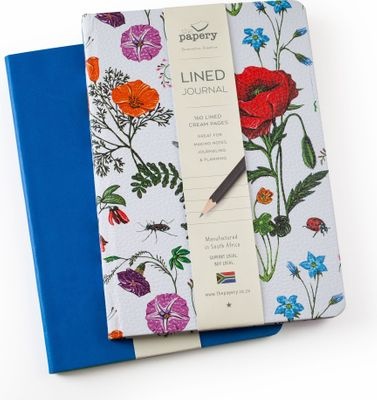 Photo of The Papery Blue Blossoms Journals Combo