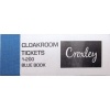 Croxley Cloakroom Tickets: 1-200 Photo