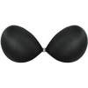 Ashcom Strapless Silicone Self Adhesive Push Up Bra - Black Photo
