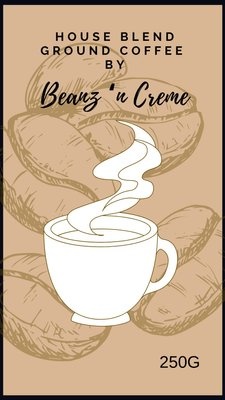Photo of Beanz n Crme Beanz 'n Crème House Blend Ground Coffee