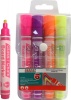 Parrot Glass/Chalkboard Markers - Bullet Tip - Pink Purple Orange Yellow Photo