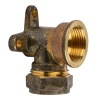 Compression Brass Elbow Wall Plate Bulk Pack of 10 Photo