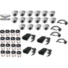 HikVision 16Ch 1MP Dome Security Camera Kit With Ready-Made Cable Photo
