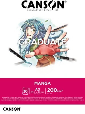 Photo of Canson A3 Graduate Manga Pad - 200g