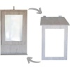 SpaceSave Fold Up Wall Mounted Desk & Mirror Photo