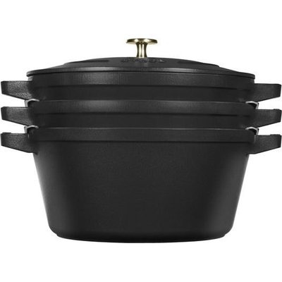 Photo of Staub Round Cast Iron Cookware Set