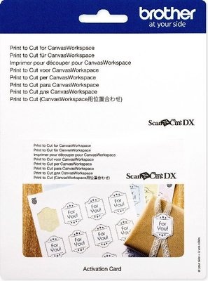 Photo of Brother ScanNCut DX Print to Cut Activation Card - For Use with SDX1200