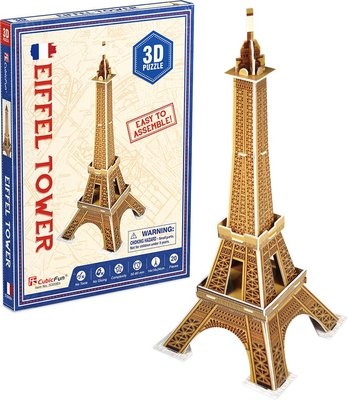Photo of Cubic Fun CubicFun France: Eiffel Tower 3D Puzzle
