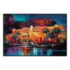 Fancy Artwork Canvas Wall Art :Fusion Abstract Mansion - Photo