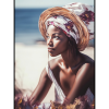 Fancy Artwork Canvas Wall Art :Beautiful Woman Painting - Photo